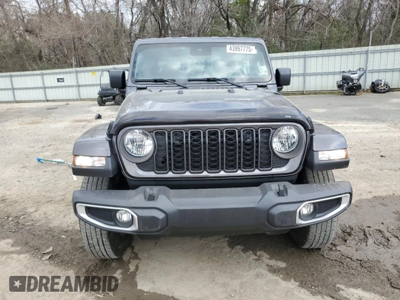 2024 Jeep Gladiator Sport S z VIN 1C6HJTAG5RL127813, wystawiony jako Copart lot #43997775 z przebiegiem 13 932 mil mil oraz Szkoda całkowita • Salvage title. Historia ofert i sprzedaży dostępna na DreamBid. Obrazek 5.