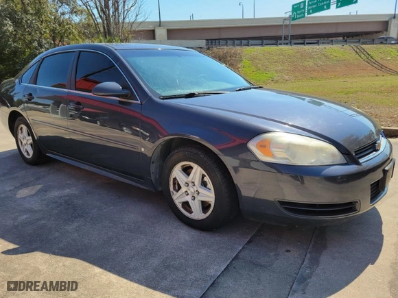 2009 Chevrolet Impala 3.5L LT with VIN 2G1WT57N991222935, listed as a IAAI auction lot 41710281 with NaN miles. Bid and sale history available at carsss.com. Image 1.