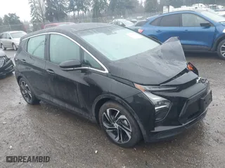 2023 Chevrolet Bolt EV 2LT with VIN 1G1FX6S02P4155876, listed as a IAAI auction lot 41175436 with 27,816 mi miles. Bid and sale history available at carsss.com. Image 1.