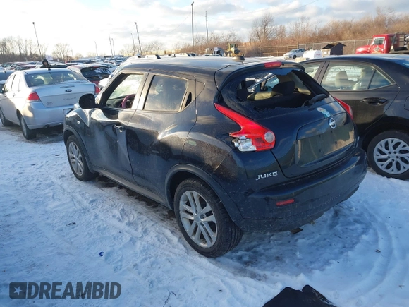 2011 Nissan Juke SL with VIN JN8AF5MV3BT012705, listed as a IAAI auction lot 41298215 with 143,951 mi miles. Bid and sale history available at carsss.com. Image 3.