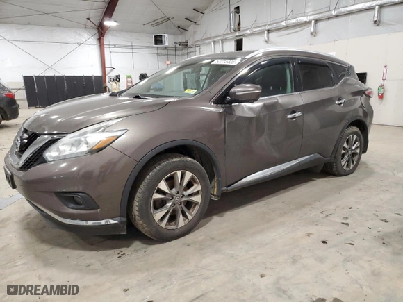 2015 Nissan Murano Platinum with VIN 5N1AZ2MHXFN280460, listed as a Copart auction lot 52215425 with 139,546 mi miles and Clean Title. Bid and sale history available at carsss.com. Image 1.