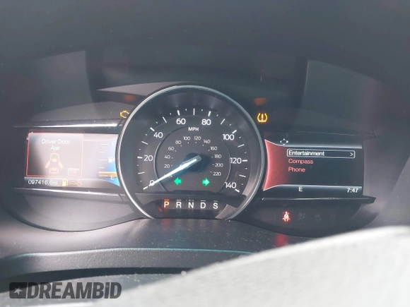 2016 Ford Explorer XLT with VIN 1FM5K7D80GGB72776, listed as a IAAI auction lot 42087605 with 97,416 mi miles and . Bid and sale history available at DreamBid. Image 7.
