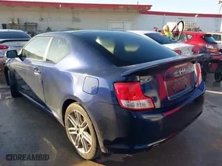 2012 Scion tC with VIN JTKJF5C79C3025631, listed as a IAAI auction lot 41758002 with 278,814 mi miles. Bid and sale history available at carsss.com. Image 3.