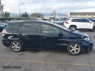 2017 Toyota Prius v Two with VIN JTDZN3EU1HJ066102, listed as a IAAI auction lot 41429125 with 168,152 mi miles. Bid and sale history available at carsss.com. Image 13.