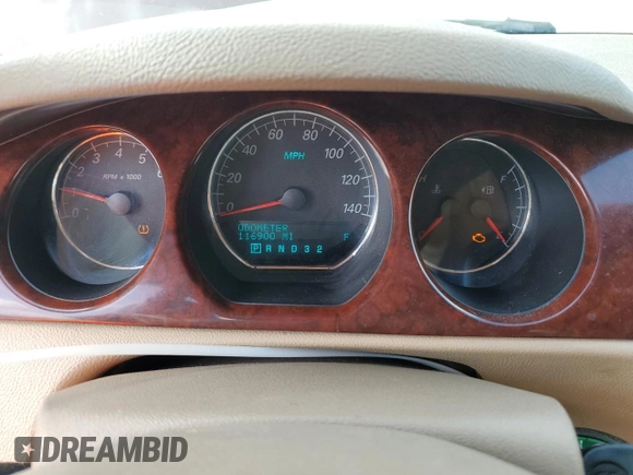 2006 Buick Lucerne CXL with VIN 1G4HD57286U142010, listed as a Copart auction lot 54240525 with 116,900 mi miles and Salvage Title. Bid and sale history available at carsss.com. Image 9.
