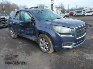 2014 GMC Acadia SLE z VIN 1GKKVNED2EJ224251, wystawiony jako IAAI lot #40980596 z przebiegiem 156 693 mil mil oraz . Historia ofert i sprzedaży dostępna na DreamBid. Obrazek 1.