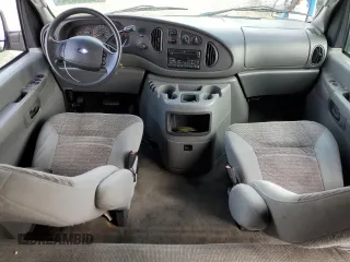 2003 Ford Econoline Passenger XL z VIN 1FBSS31L43HA01742, wystawiony jako Copart lot #48009694 z przebiegiem 150 430 mil mil oraz Szkoda całkowita • Salvage title. Historia ofert i sprzedaży dostępna na DreamBid. Obrazek 8.