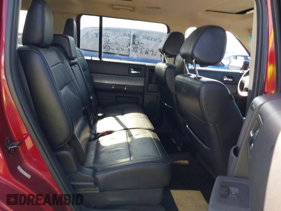 2014 Ford Flex Limited with VIN 2FMGK5D84EBD39853, listed as a IAAI auction lot 41999867 with 156,433 mi miles. Bid and sale history available at carsss.com. Image 8.