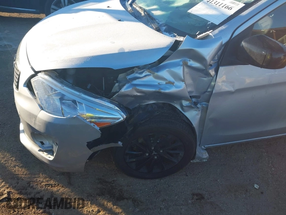 2020 Mitsubishi Mirage SE z VIN ML32F4FJ1LHF11923, wystawiony jako IAAI lot #41311166 z przebiegiem 84 367 mil mil oraz . Historia ofert i sprzedaży dostępna na DreamBid. Obrazek 6.