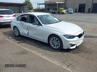 2016 BMW 3 Series 320i with VIN WBA8A9C52GK617133, listed as a IAAI auction lot 42029140 with 59,113 mi miles. Bid and sale history available at carsss.com. Image 1.