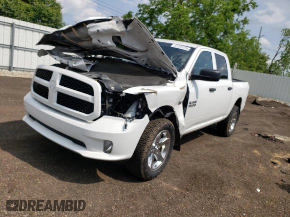2015 Ram 1500 Express with VIN 1C6RR7KTXFS696481, listed as a Copart auction lot 61345755 with 225,599 mi miles and Salvage title. Bid and sale history available at DreamBid. Image 1.