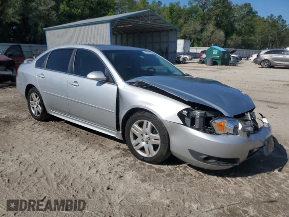 2011 Chevrolet Impala with VIN 2G1WG5EK7B1292324, listed as a Copart auction lot 53704215 with 121,074 mi miles and Salvage Title. Bid and sale history available at DreamBid. Image 4.