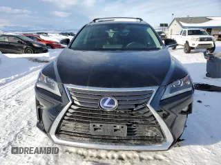 2016 Lexus RX 450h with VIN 2T2BGMCA2GC003901, listed as a Copart auction lot 43034195 with 141,716 mi miles and Salvage Title. Bid and sale history available at DreamBid. Image 5.