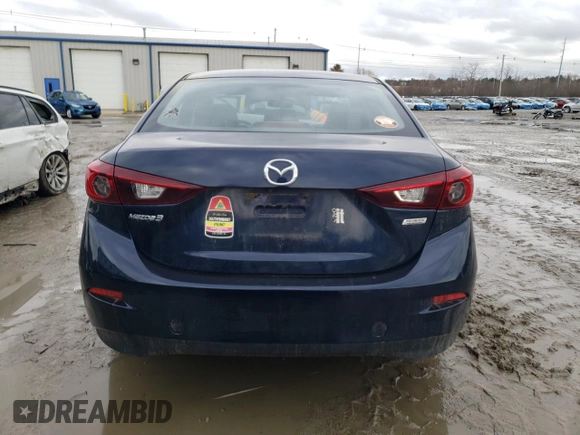 2016 Mazda 3 i Sport with VIN JM1BM1T70G1309807, listed as a Copart auction lot 47863765 with 195,799 mi miles and Salvage Title. Bid and sale history available at DreamBid. Image 6.