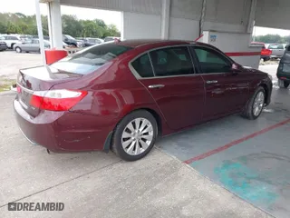 2015 Honda Accord Sedan EX-L with VIN 1HGCR3F8XFA005437, listed as a IAAI auction lot 40675230 with 136,715 mi miles. Bid and sale history available at carsss.com. Image 4.