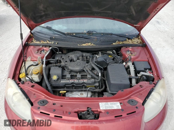 2003 Chrysler Sebring with VIN 1C3EL75T73N524783, listed as a Copart auction lot 76979584 with Not Provided miles and Non Repairable. Bid and sale history available at DreamBid. Image 11.