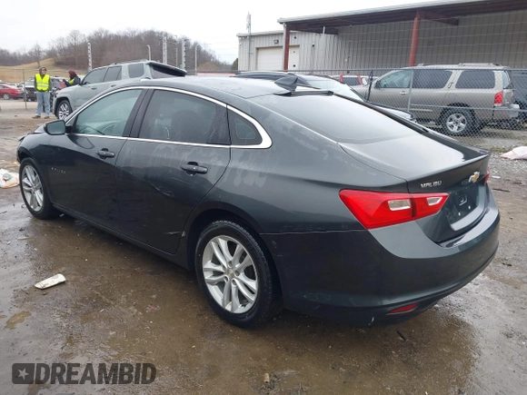 2018 Chevrolet Malibu LT with VIN 1G1ZD5ST6JF241648, listed as a IAAI auction lot 41421652 with 100,748 mi miles. Bid and sale history available at carsss.com. Image 3.