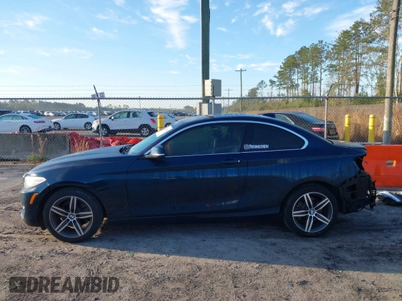 2017 BMW 2 Series 230i with VIN WBA2F9C3XHV983993, listed as a IAAI auction lot 41790242 with 76,620 mi miles. Bid and sale history available at carsss.com. Image 15.