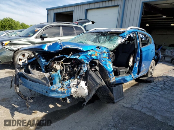 2020 Subaru Impreza Premium with VIN 4S3GTAD6XL3709998, listed as a Copart auction lot 56347995 with 34,867 mi miles and Salvage title. Bid and sale history available at DreamBid. Image 1.