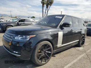 2016 Land Rover Range Rover Supercharged z VIN SALGS2EF7GA279669, wystawiony jako Copart lot #50942405 z przebiegiem 95 714 mil mil oraz Szkoda całkowita • Salvage title. Historia ofert i sprzedaży dostępna na DreamBid. Obrazek 1.