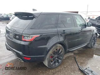 2020 Land Rover Range Rover Sport HST with VIN SALWS2RU4LA889351, listed as a IAAI auction lot 41895923 with 60,267 mi miles. Bid and sale history available at carsss.com. Image 4.