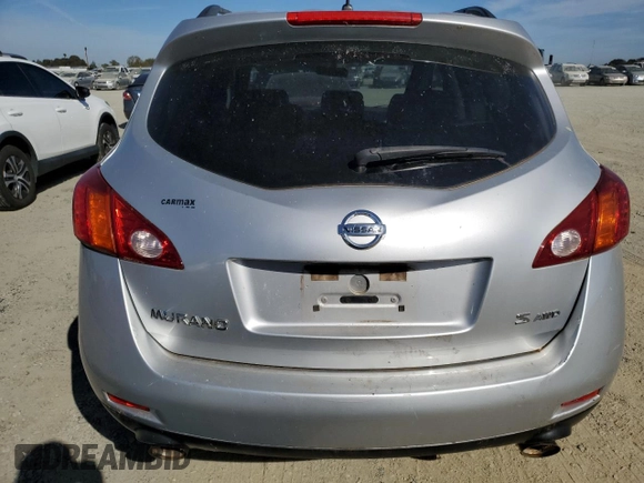 2009 Nissan Murano LE with VIN JN8AZ18W09W202473, listed as a Copart auction lot 75440644 with 187,666 mi miles and Clean Title. Bid and sale history available at carsss.com. Image 6.