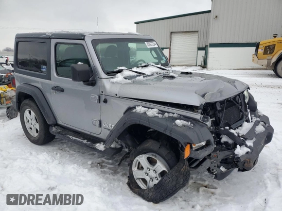 2021 Jeep Wrangler Willys with VIN 1C4HJXAGXMW627523, listed as a Copart auction lot 85927234 with 39,886 mi miles and Salvage title. Bid and sale history available at DreamBid. Image 4.
