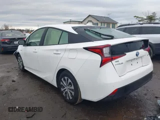 2022 Toyota Prius L Eco with VIN JTDKAMFU3N3188445, listed as a IAAI auction lot 41138076 with 25,225 mi miles and . Bid and sale history available at DreamBid. Image 3.