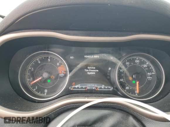 2017 Jeep Cherokee Limited с VIN 1C4PJLDB4HW514046, выставлен на аукционе Copart как лот 51350085 с пробегом 109 704 миль миль и Списание • Salvage title. История ставок и продаж доступна на DreamBid. Изображение 9.
