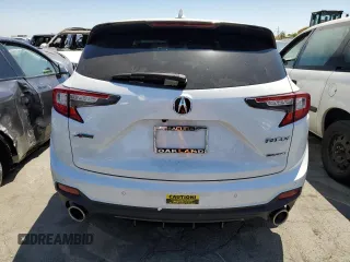 2022 Acura RDX w/A-Spec Package with VIN 5J8TC2H68NL009027, listed as a Copart auction lot 62934374 with 18,843 mi miles and Salvage Title. Bid and sale history available at carsss.com. Image 6.