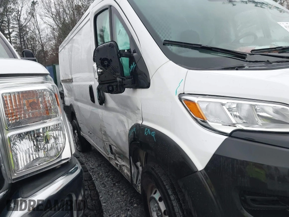 2023 Ram ProMaster Cargo with VIN 3C6LRVVG3PE603829, listed as a IAAI auction lot 41682802 with 8,408 mi miles and . Bid and sale history available at DreamBid. Image 12.