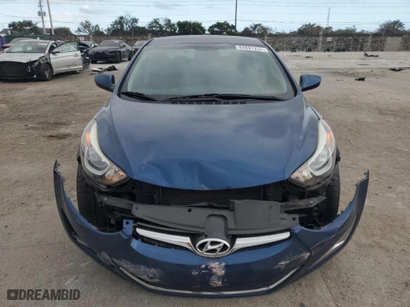 2016 Hyundai Elantra Limited with VIN KMHDH4AE9GU520241, listed as a Copart auction lot 84691234 with 115,831 mi miles and Salvage Title. Bid and sale history available at carsss.com. Image 5.