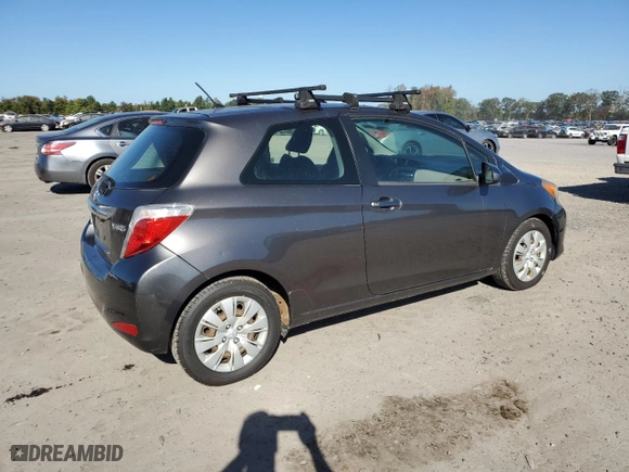 2012 Toyota Yaris L with VIN JTDJTUD33CD509049, listed as a Copart auction lot 75459354 with 175,372 mi miles and Clean Title. Bid and sale history available at carsss.com. Image 3.