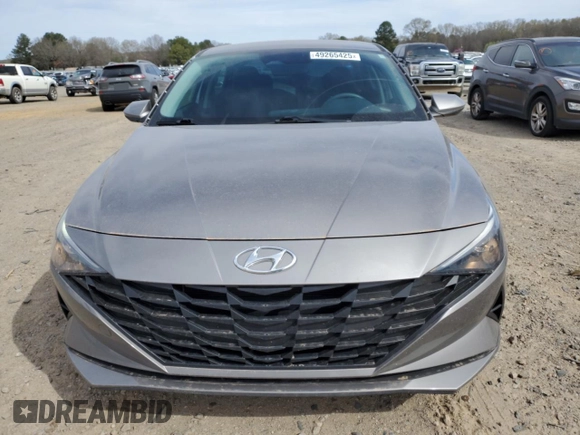 2021 Hyundai Elantra SEL with VIN KMHLM4AG4MU089876, listed as a Copart auction lot 49265425 with 85,976 mi miles and Salvage Title. Bid and sale history available at carsss.com. Image 5.