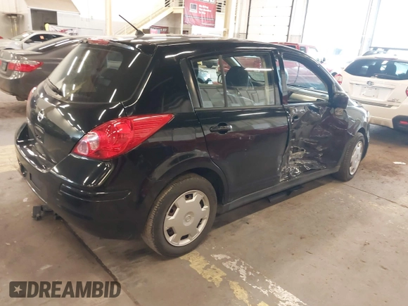 2009 Nissan Versa 1.8 S with VIN 3N1BC13E39L415491, listed as a IAAI auction lot 41614914 with 104,795 mi miles. Bid and sale history available at carsss.com. Image 4.