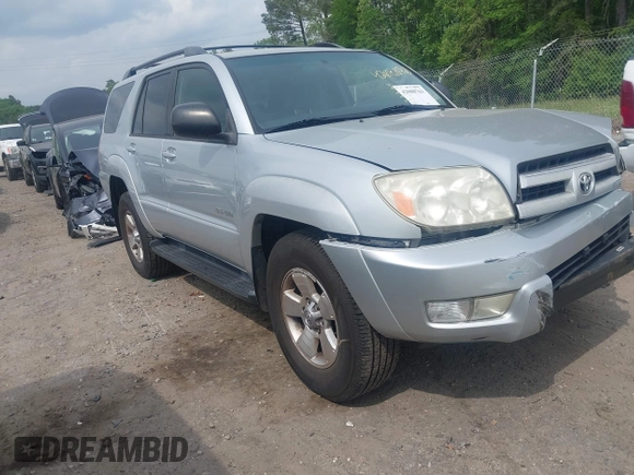 2004 Toyota 4Runner SR5 with VIN JTEBU14R640027152, listed as a IAAI auction lot 42080763 with 230,358 mi miles and . Bid and sale history available at DreamBid. Image 1.
