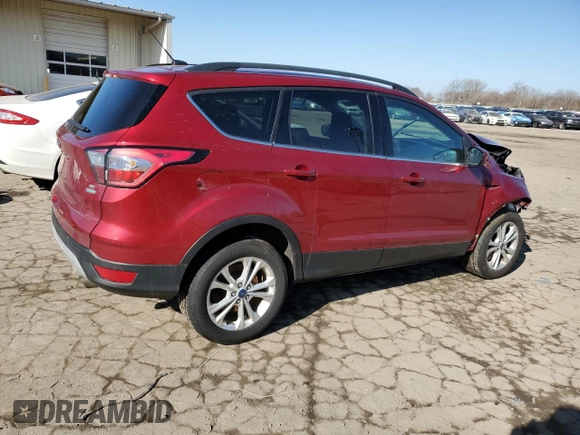 2018 Ford Escape SE with VIN 1FMCU0GD6JUB10339, listed as a Copart auction lot 48799075 with 92,962 mi miles and Salvage Title. Bid and sale history available at carsss.com. Image 3.