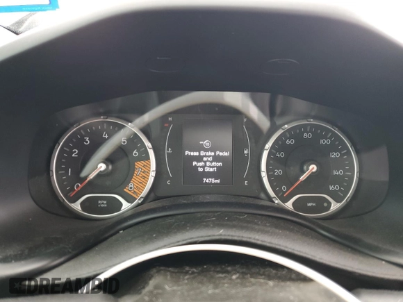 2023 Jeep Renegade Upland с VIN ZACNJDB17PPP58497, выставлен на аукционе Copart как лот 50409275 с пробегом 7 475 миль миль и Списание • Salvage title. История ставок и продаж доступна на DreamBid. Изображение 9.