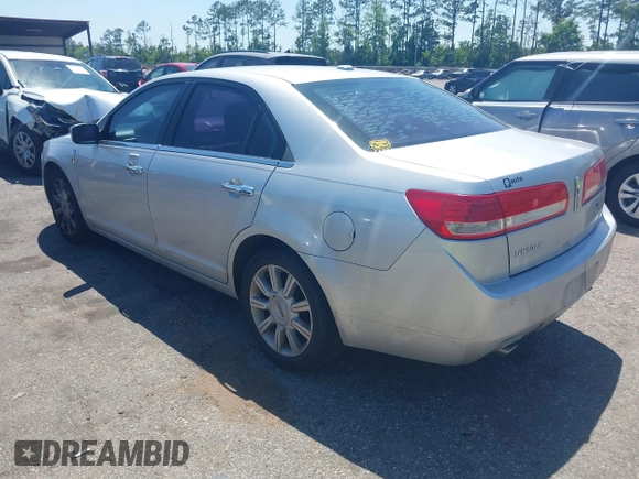 2011 Lincoln MKZ with VIN 3LNHL2GC6BR764892, listed as a IAAI auction lot 42061202 with 160,697 mi miles. Bid and sale history available at carsss.com. Image 3.