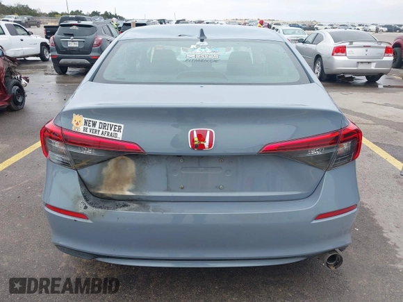 2022 Honda Civic Sedan Sport with VIN 2HGFE2F59NH559013, listed as a IAAI auction lot 41065208 with 39,803 mi miles. Bid and sale history available at carsss.com. Image 16.