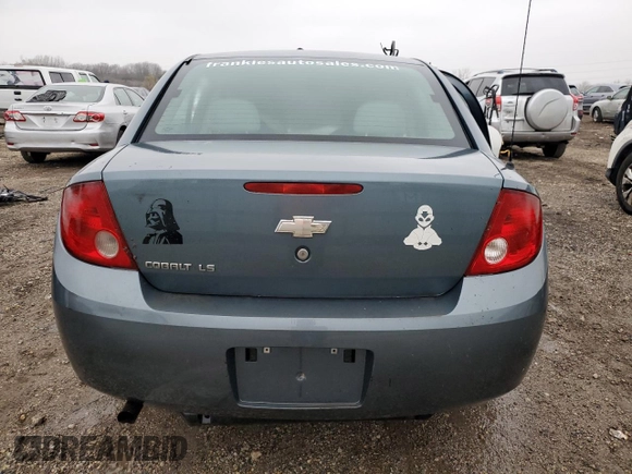 2006 Chevrolet Cobalt LS with VIN 1G1AK55F167816443, listed as a Copart auction lot 82032954 with Not Provided miles and Salvage Title. Bid and sale history available at DreamBid. Image 6.