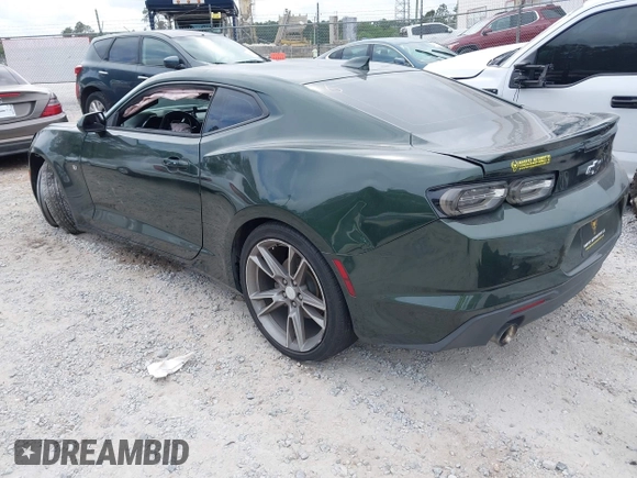 2020 Chevrolet Camaro 1LT with VIN 1G1FB1RS6L0125323, listed as a IAAI auction lot 42101034 with 124,474 mi miles and . Bid and sale history available at DreamBid. Image 3.