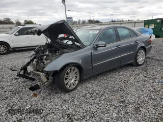 2007 Mercedes-Benz E-Class 3.5L with VIN WDBUF56X37B067478, listed as a Copart auction lot 47655875 with 0 mi miles and Salvage Title. Bid and sale history available at carsss.com. Image 1.