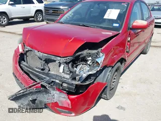 2011 Kia Rio LX with VIN KNADH4A34B6848891, listed as a IAAI auction lot 41678155 with 152,021 mi miles. Bid and sale history available at carsss.com. Image 6.