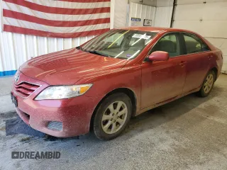 2011 Toyota Camry LE with VIN 4T4BF3EK5BR103320, listed as a Copart auction lot 59567925 with 136,536 mi miles and Salvage title. Bid and sale history available at DreamBid. Image 1.