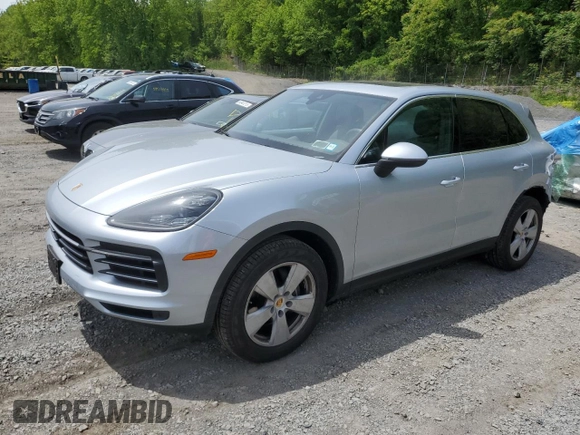 2019 Porsche Cayenne z VIN WP1AA2AY2KDA06944, wystawiony jako Copart lot #58266535 z przebiegiem 52 027 mil mil oraz Szkoda całkowita • Salvage title. Historia ofert i sprzedaży dostępna na DreamBid. Obrazek 1.