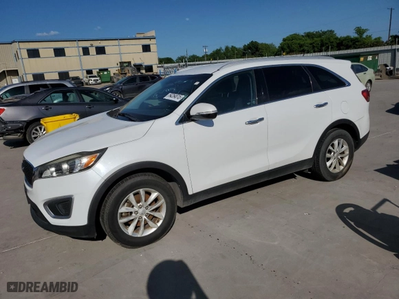 2017 Kia Sorento LX V6 with VIN 5XYPG4A52HG217020, listed as a Copart auction lot 54254815 with 96,575 mi miles and Clean Title. Bid and sale history available at carsss.com. Image 1.