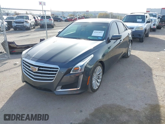 2017 Cadillac CTS Sedan Luxury RWD with VIN 1G6AR5SX3H0127499, listed as a IAAI auction lot 41093864 with 77,464 mi miles. Bid and sale history available at carsss.com. Image 17.