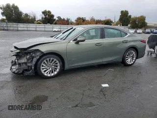 2020 Lexus ES 350 Luxury with VIN 58AEZ1B17LU052024, listed as a Copart auction lot 80103514 with 53,651 mi miles and Salvage title. Bid and sale history available at DreamBid. Image 1.