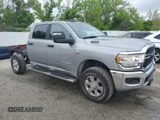 2023 Ram 2500 Big Horn with VIN 3C6UR5DL8PG503331, listed as a Copart auction lot 56232775 with 74,213 mi miles and Salvage title. Bid and sale history available at DreamBid. Image 4.